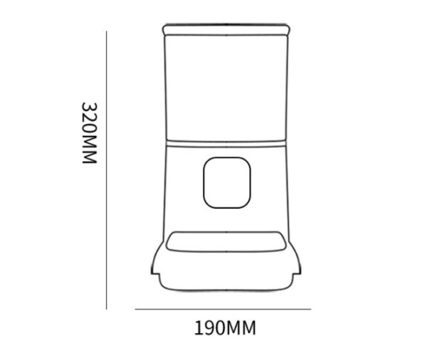 Pet Automatic Feeder Large Capacity Smart Voice Recorder APP Control Timer Feeding Cat Dog Food Dispenser With WiFi Pet Bowl - Image 5