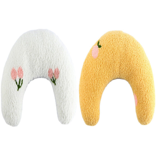 Little Pillow For Cats Fashion Neck Protector Deep Sleep Puppy U-Shaped Pillow Pets Pillow Kitten Headrest Dog Sleeping Pillow Pet Products - Image 3