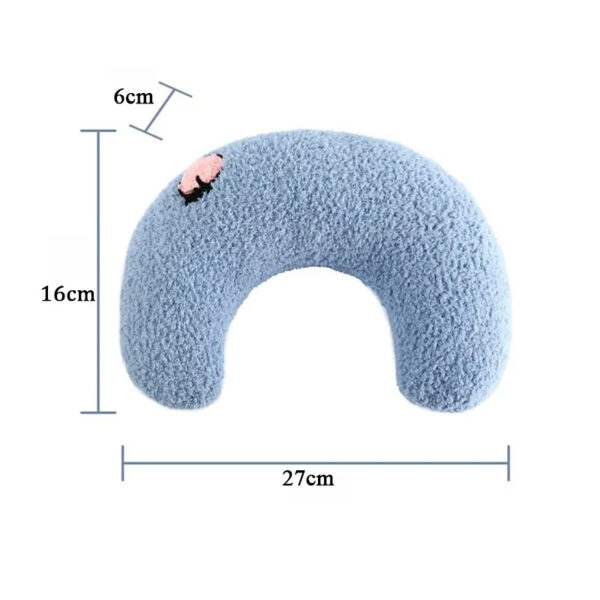 Little Pillow For Cats Fashion Neck Protector Deep Sleep Puppy U-Shaped Pillow Pets Pillow Kitten Headrest Dog Sleeping Pillow Pet Products - Image 7