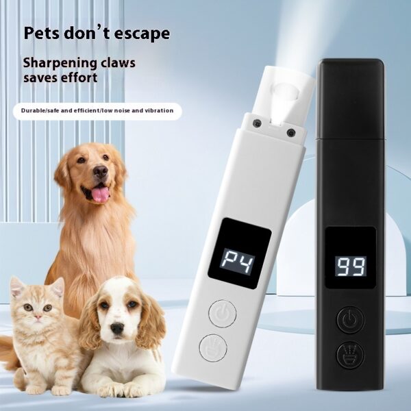 Electric Charging With Dust Cover With Light Cats Nail Piercing Device Pet Products - Image 2