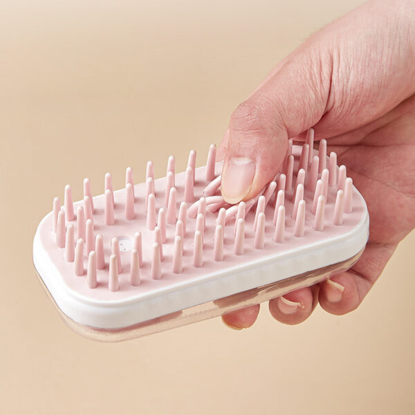 Silicone Bath Brush For Pets Massage Brush For Cats And Dogs Pet Cleaning Foam Bath Brush Product - Image 7