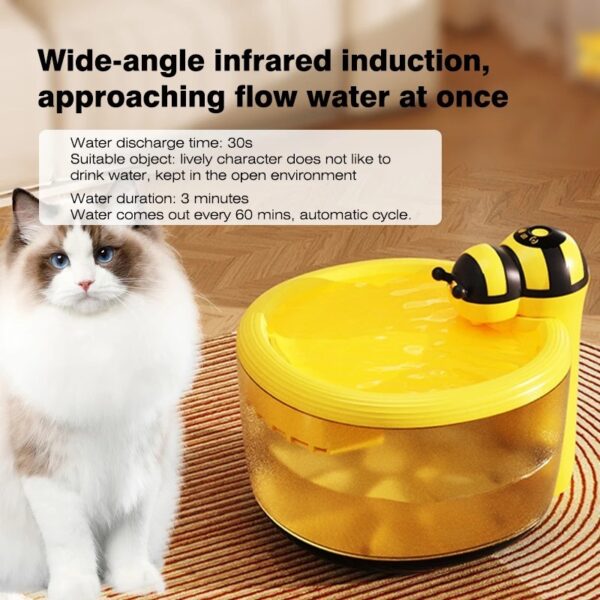 Wireless Water Dispenser Cat Intelligent Induction Filter - Image 9