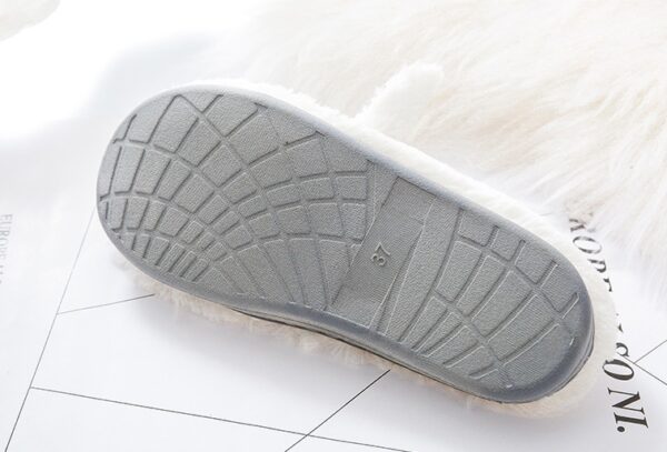 Cute White Cat Home Slippers Soft Plush Free Shipping - Image 6