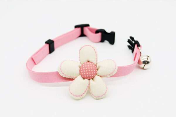 Pet Accessories Flowers Small Fresh Cat Bell Collar - Image 4