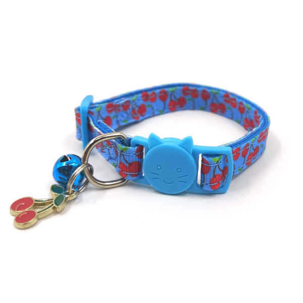 Cat Printed Bell Collar Cat Strap - Image 7