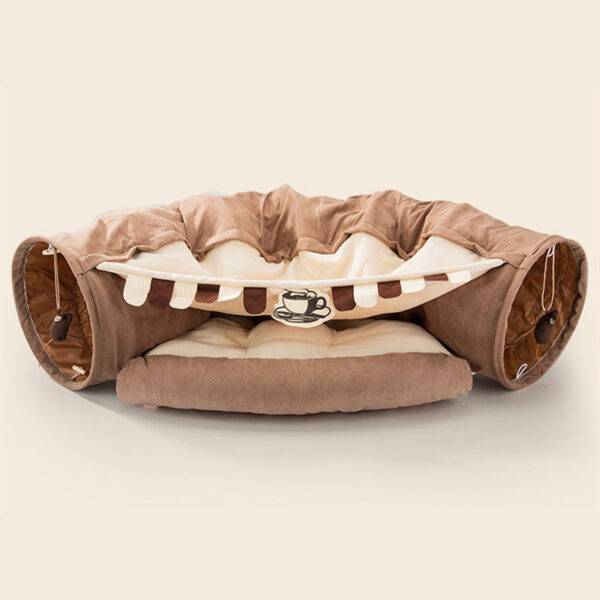 Collapsible Cat Tunnel Durable Washable Collapsible - Image 4