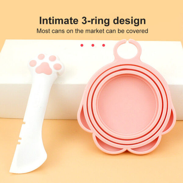 Multifunction Pet Canned Spoon Jar Opener Puppy Feeding Mixing Wet Dry Scoop Cat Dog Accessories Feeder Shovel Pets Tableware Multifunction Pet Canned Spoon Jar Opener Puppy - Image 9