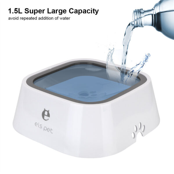 1.5L Cat Dog Water Bowl Carried Floating Bowl Anti-Overflow Slow Water Feeder Dispenser Pet Fountain ABS&PP Cat Supplies - Image 9