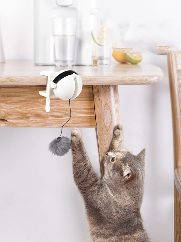 Electric Automatic Lifting Motion Cat Toy Interactive Puzzle Smart Pet Cat Teaser Ball Pet Supply Lifting Toys - Image 3