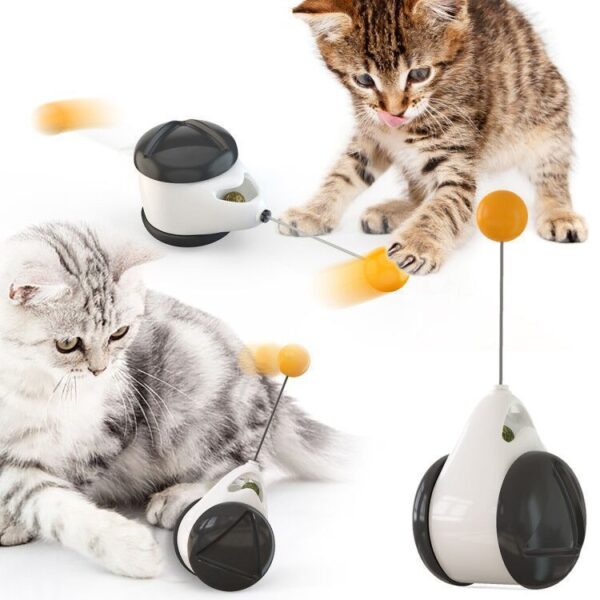 Electric Automatic Lifting Motion Cat Toy Interactive Puzzle Smart Pet Cat Teaser Ball Pet Supply Lifting Toys - Image 6