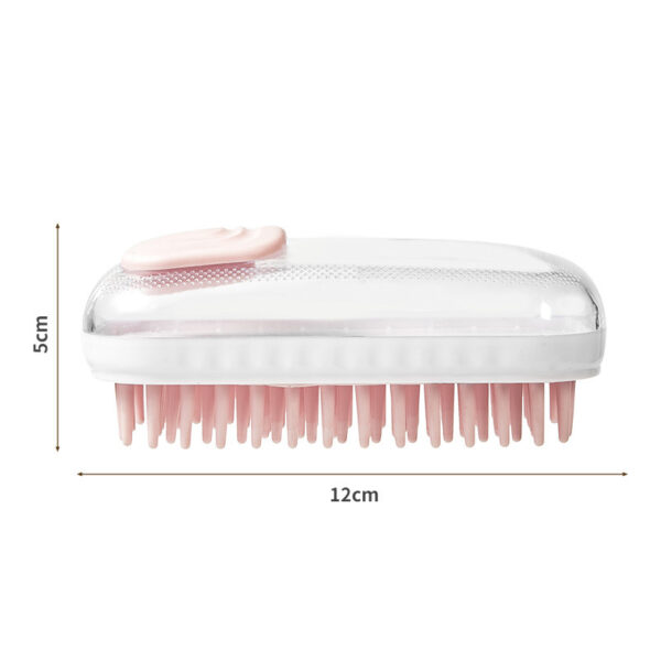 Silicone Bath Brush For Pets Massage Brush For Cats And Dogs Pet Cleaning Foam Bath Brush Product - Image 4