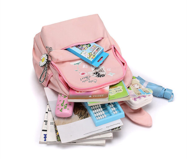 Nylon wear-resistant waterproof schoolbag - Image 3