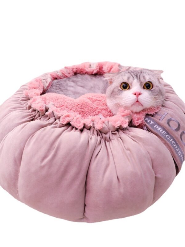 Simple Enclosed Winter Warm Cat Nest - Image 7