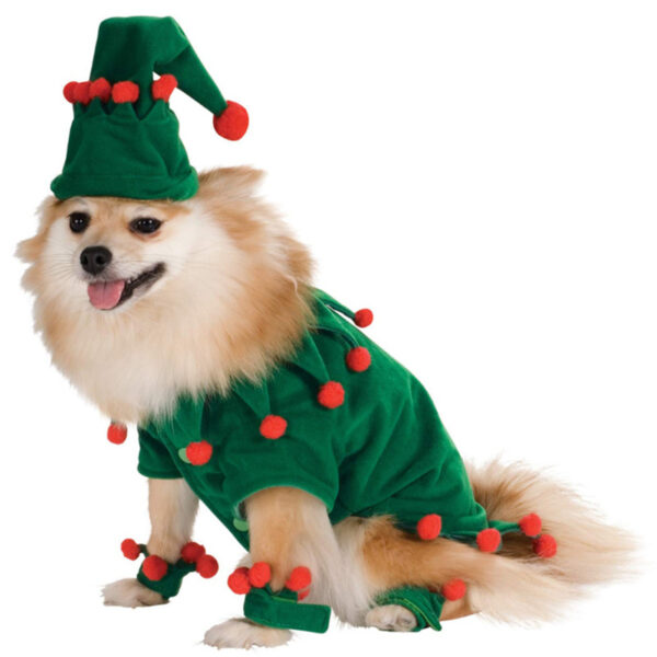 Cute Dog Cat Costume Christmas Cloak Halloween Disguise Cat - Image 3