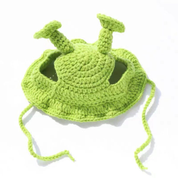 Cat Handmade Knitted Hat Feline Decoration Accessories - Image 3