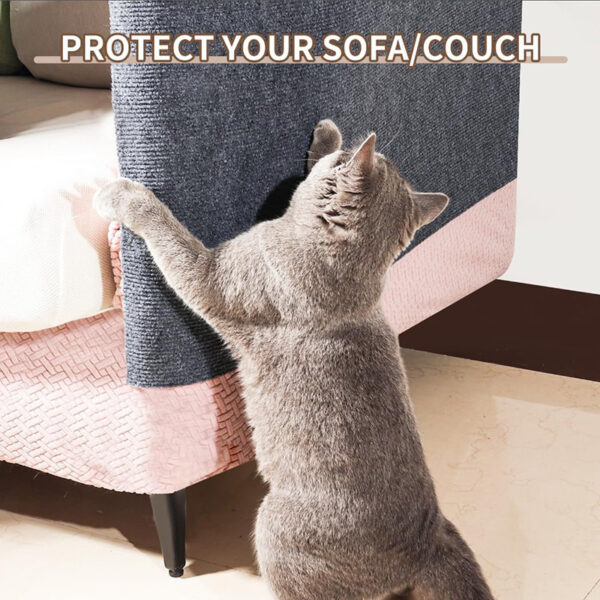 Self-Adhesive Carpet Cats Scratch Board Wall Anti Cat Scratch Sofa DIY Cats Scratch Board Sofa Protection Paws Sharpen Trimmable Pet Products - Image 6