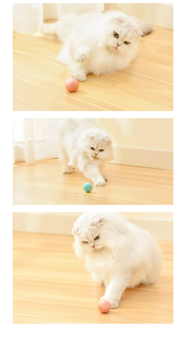 Cat Gravity Intelligent Rolling Ball Tease Toy Pet Automatic Rotating Ball - Image 5