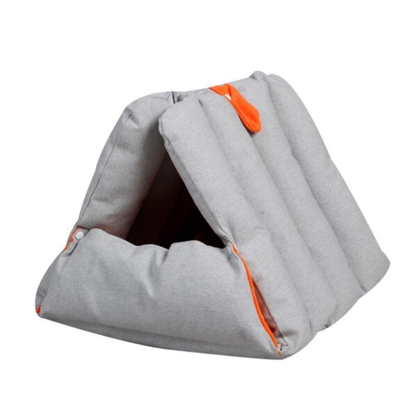 Triangular Sofa Cat Nest And Drilled Holes Can Be Combined And Deformed Multi-purpose Warm Autumn And Winter Pet Nests - Image 2