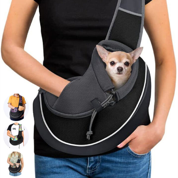 Carrying Pets Bag Women Outdoor Portable Crossbody Bag For Cats Dogs Pet Products - Image 7