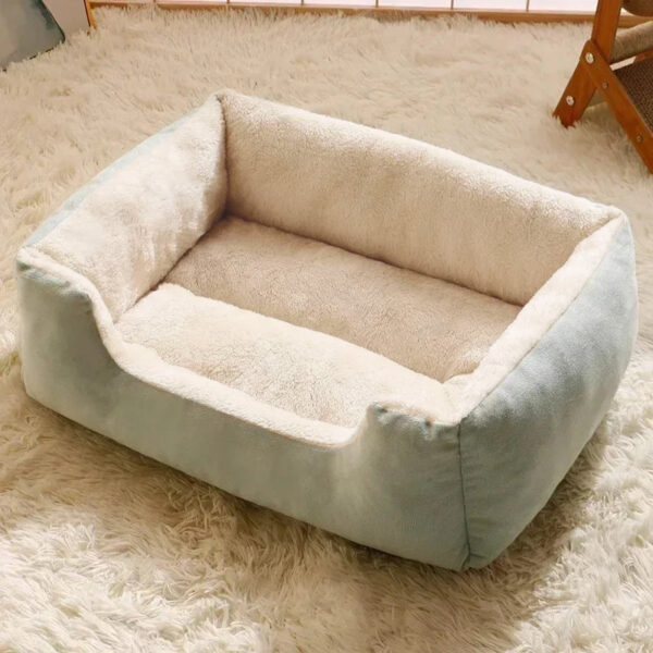 Bed For Cats Pet Products Warm Cushions Kitten Goods Accessories Dog All Beds And Furniture Things Accessory Habitats House Beds - Image 9