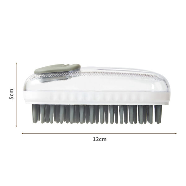 Silicone Bath Brush For Pets Massage Brush For Cats And Dogs Pet Cleaning Foam Bath Brush Product - Image 2