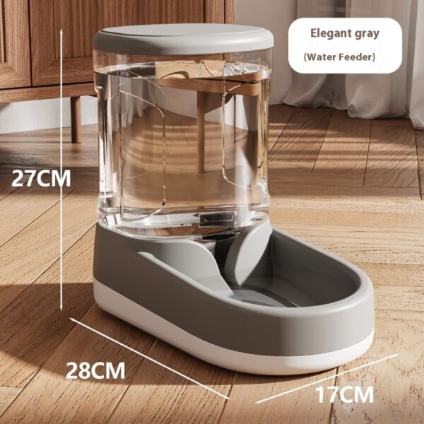 Cat Water Fountain Dog Pet Automatic Cat Feeder - Image 3