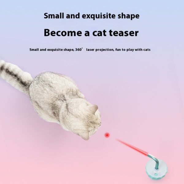 Cat Umbrella Laser Toy Interactive Kitten Automatic Pet Toy Smart Game Active For Pets Electric Intelligent USB Charging - Image 4