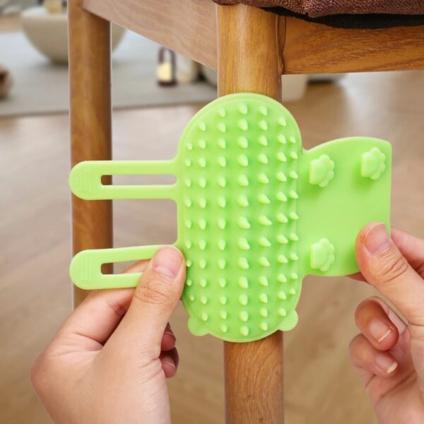 Pets Cat Hair Removal Massage Comb Cats Scratching Rubbing Brush Kitten Grooming Self Cleaning Wall Corner Cat Scratcher Combs Pet Products - Image 9