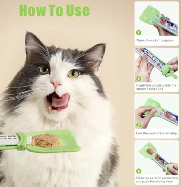 Cat Treat Strip Mixing Feeder for Liquid Snack & Wet Food - Image 4