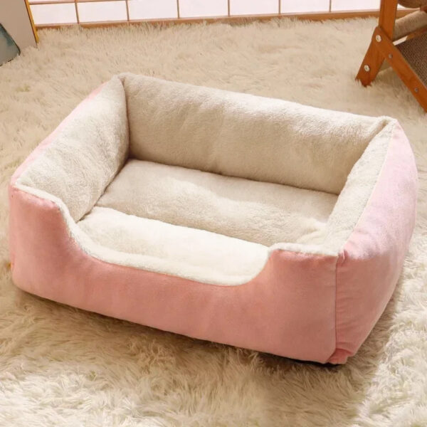 Bed For Cats Pet Products Warm Cushions Kitten Goods Accessories Dog All Beds And Furniture Things Accessory Habitats House Beds - Image 7