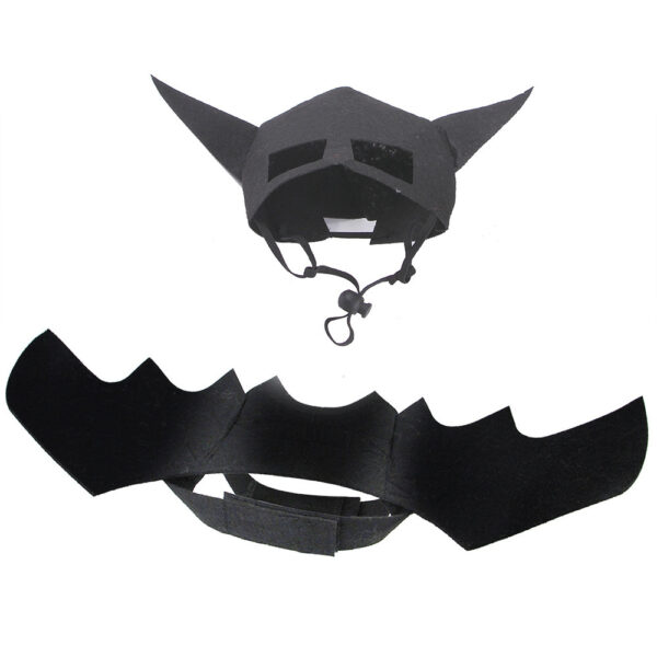 Halloween Pet Mask Bat Wings Corset - Image 2