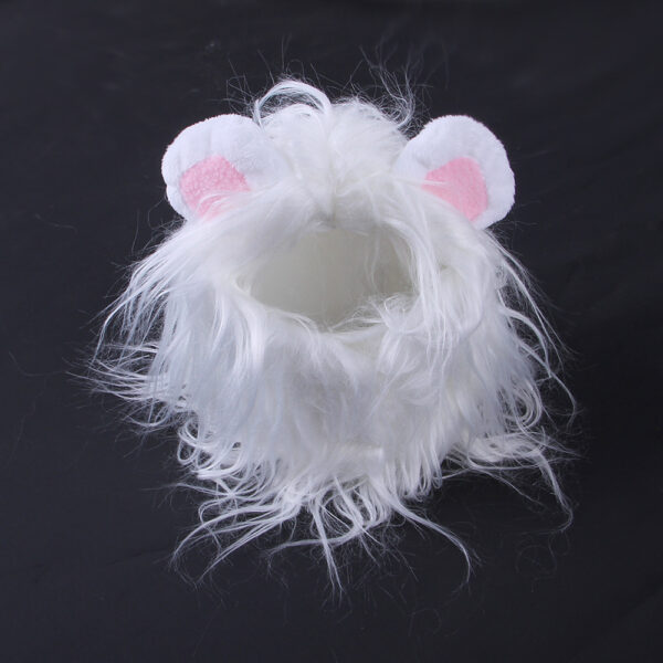 Cat Headgear Funny Dress Up, Cat Clothing Lion Headgear - Image 3