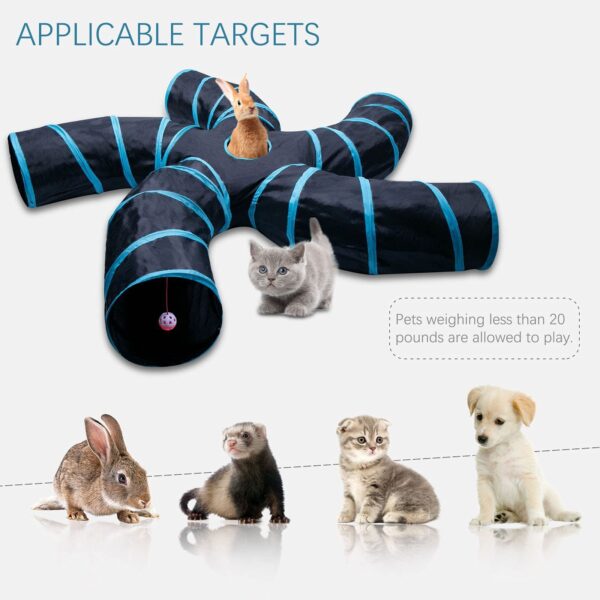 Tree Pattern Tunnel Cat Zhiyi Pet Toy Pets Supplies Dog Toys