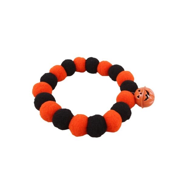 Naughty Cat Collar Pet Trick Or Treat Pumpkin Collar - Image 3