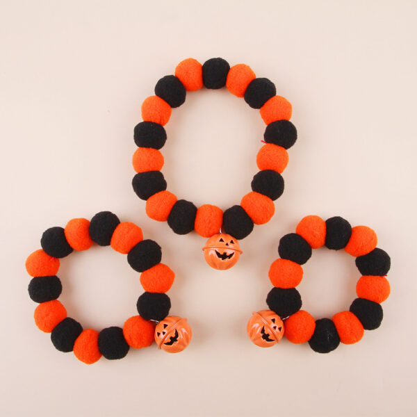 Naughty Cat Collar Pet Trick Or Treat Pumpkin Collar - Image 4