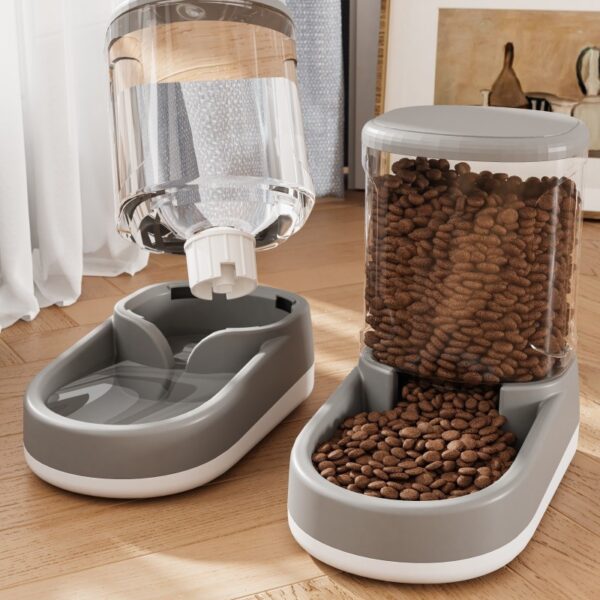 Cat Water Fountain Dog Pet Automatic Cat Feeder - Image 2