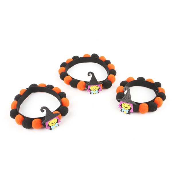 Halloween Cat Pet Fur Ball Collar Pumpkin Accessories - Image 7