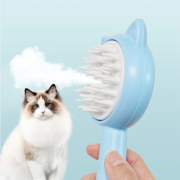 Hair Cleaning Brush With Mist Multifunctional Cat Grooming Brush Rechargeable Self Cleaning Slicker Brush For Cats Pets & Dogs Pet Products - Image 8