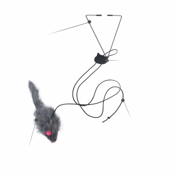 Cat Telescopic Hanging Door Small Mouse Pets Cat Toy - Image 9