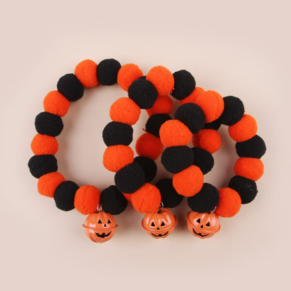 Naughty Cat Collar Pet Trick Or Treat Pumpkin Collar - Image 2