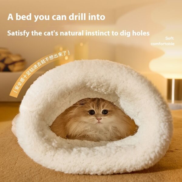 Sleeping Bag Warm Closed Pocket Cat Nest - Image 10