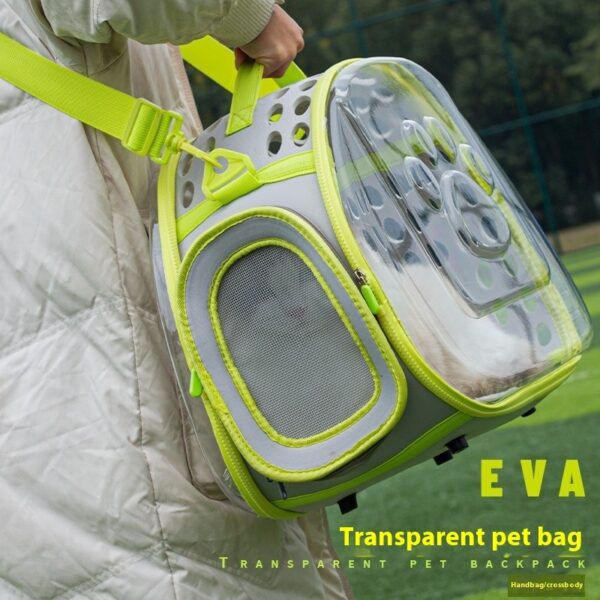 Cat & Kitten Transparent Bag Space Capsule Backpack - Image 6