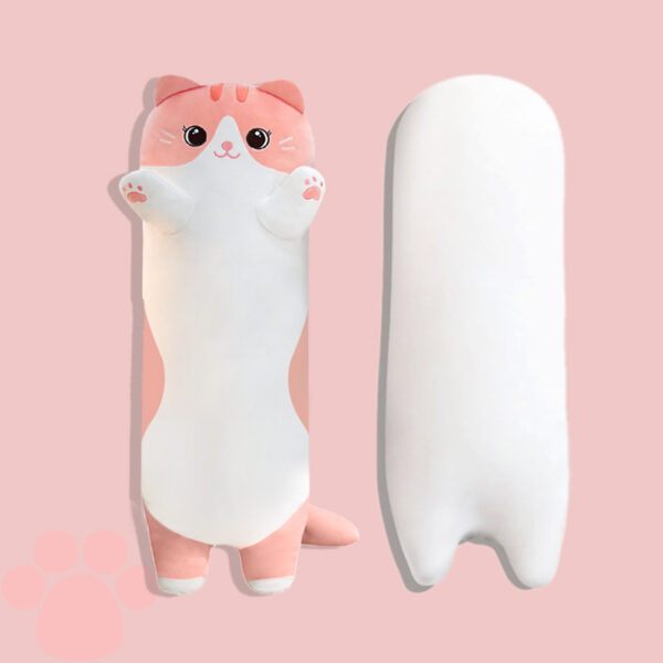 Sleeping Plush Pillow Cute Cat Doll Cat Character Stuffy - Image 2