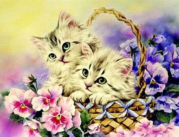 Cat Diamond Painting Animal Rhinestone Diamond Embroidery - Image 7