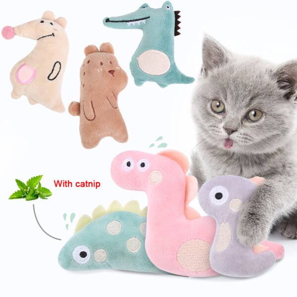 Ins Cat Thin Plush Catnip Cat Toys